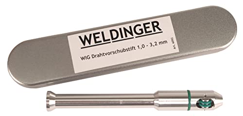 WELDINGER WIG Drahtvorschubstift für Schweißstäbe von 1,0-3,2 mm (Schweißdrahthalter Pen WIG TIG Schweißen)