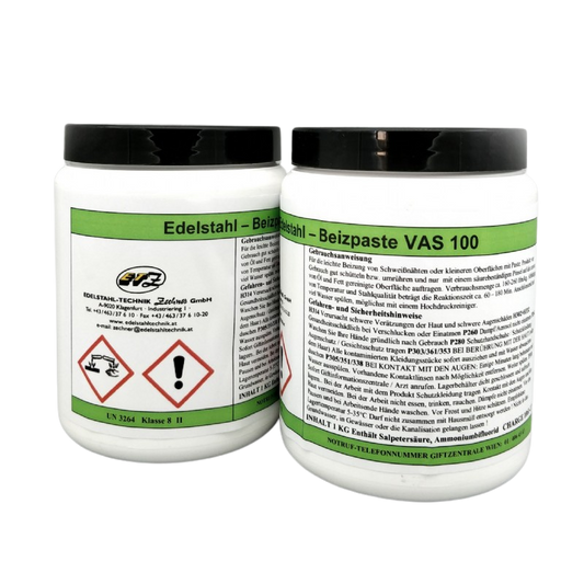 Edelstahl Beizpaste VAS100 GIFTSCHEINFREI 1 kg. Gebinde