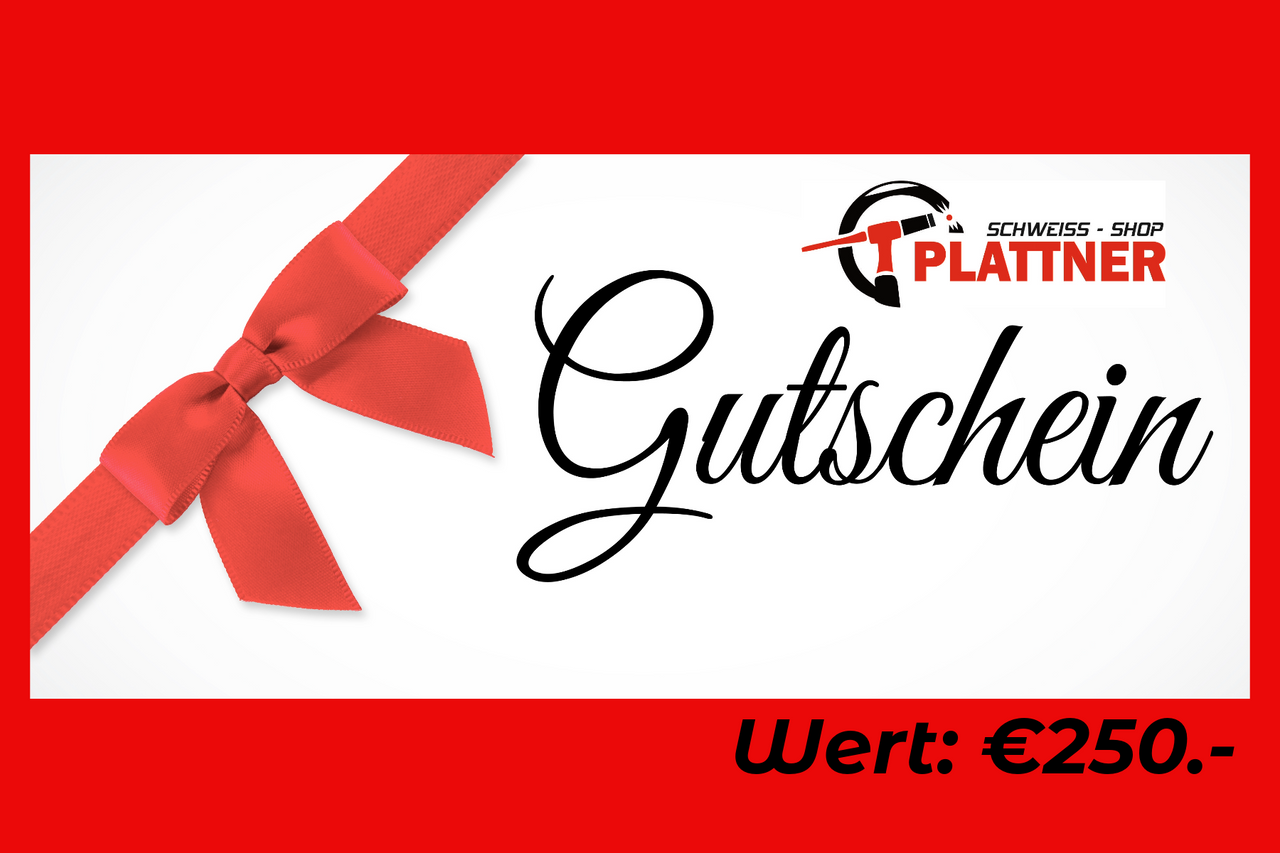 Plattners Schweiss Shop Geschenkgutschein - Plattners Schweiss Shop