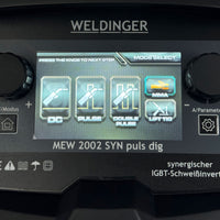 Thumbnail for WELDINGER MEW 2002 SYN puls pro 200A synergisches MIG/MAG Puls-Schweißgerät Vierrollenantrieb