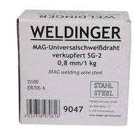 Thumbnail for SG2 MAG- 0,8 mm 1,0 kg Universalschweißdraht verkupfert WELDINGER