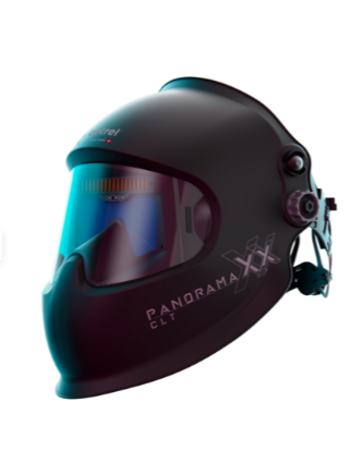 Automatik Schweisserhelm Optrel panoramaxx clt 2.0 Schwarz mit IsoFit® headgear - Plattners Schweiss Shop