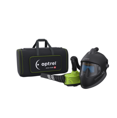 Automatik Schweisserhelm Optrel panoramaxx clt 2.0 Schwarz mit IsoFit® headgear - Plattners Schweiss Shop