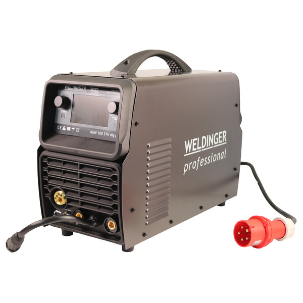 WELDINGER MEW300 SYN dig pro Kombischweißinverter 380 V 300 A - Plattners Schweiss Shop